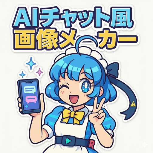 AIチャット風画像メーカー